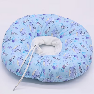 М'який комір для котів і невеликих собак Hongrong Pet Recovery Collar - Blue Whale