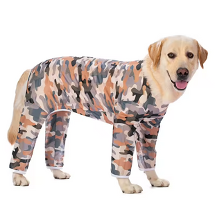 Дышащая пижама для собак MIAODODO Camouflage MIAODODO