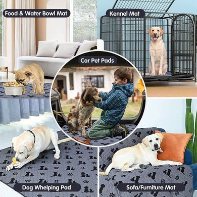 Багаторазова пелюшка Derby Washable Reusable Dog Pee Pad PM003, Grey Derby