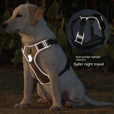 Нейлоновая двухсторонняя тактическая шлейка для собак Tactical Dog Harness Derby