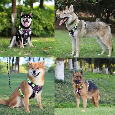 Нейлоновая двухсторонняя тактическая шлейка для собак Tactical Dog Harness Derby