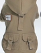 Пальто для собак Derby Military Coat, Khaki, M, 25 см, 37 см, 26 см