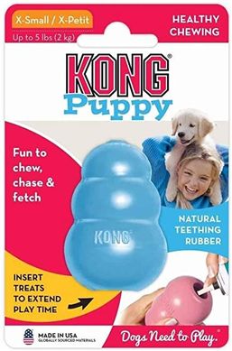 Міцна гумова іграшка для цуценят KONG Puppy KONG