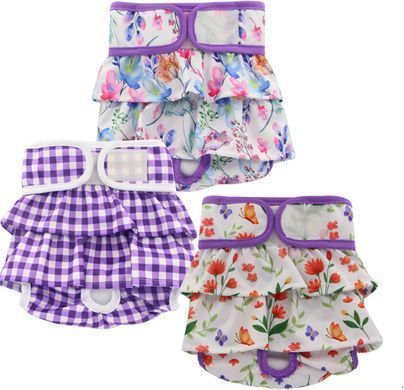 Многоразовый подгузник для сук Dog Ladies Diapers 03