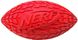 Футбольний м'яч для собак Nerf Dog Tire Squeak Football з інтерактивною пищалкою, Червоний, Medium/Large