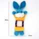 Плюшевая игрушка для собак Shape Dog Plush Toy Blue Rabbit
