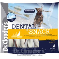 Ласощі для собак великих порід Dr.Clauder´s Dental Snack Chicken - Large Breed з куркою Dr.Clauder's