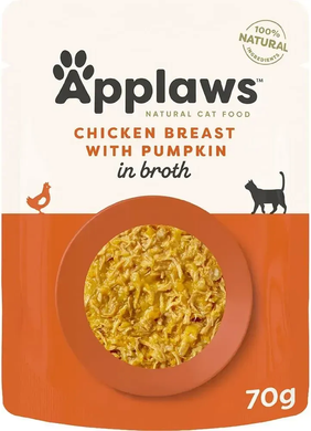 Набір паучів для котів Applaws Chicken Selection in Broth, 6х70g Applaws