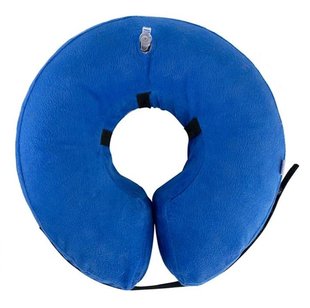 Защитный надувной ошейник для собак Derby Protective Inflatable Dog Cone Collar Blue Derby