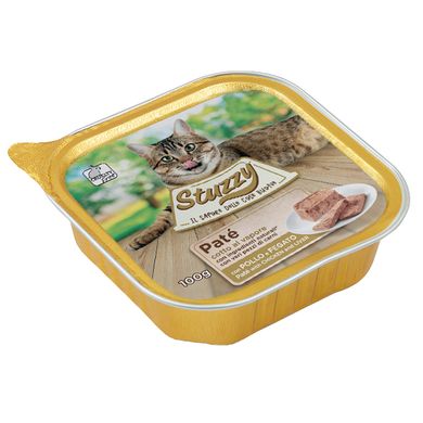 Вологий корм (паштет) для котів Mister Stuzzy Cat Chicken Liver з куркою і печінкою Stuzzy