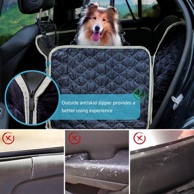 Чехол для автомобильного сидения Lassie Dog с сетчатым визуальным окном