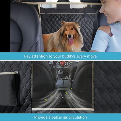Чохол для автомобільного сидіння Lassie Dog з сітчатим візуальним вікном