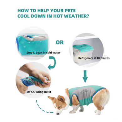 Дышащая летняя солнцезащитная одежда для собак Derby Breathable Summer Sun-protective Dog Clothing, Sky Blue/Grey Derby