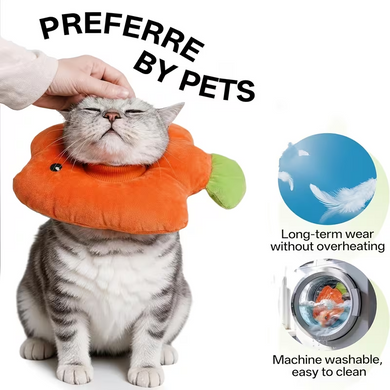 Мягкий воротник для кошек и небольших собак Polelong Soft Fish-shaped Pet Collar, Blue