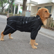 Комбінезон-дощовик для собак Derby Dog Suit Black, D-L, 56-64 см, 56-74 см, 41-53 см