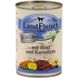 LandFleisch консервы для пожилых собак с мясом говядины, картофелем и свежими овощами, 400 г