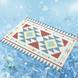 Літня охолоджуюча підстилка для котів Derby Ice Silk Material Summer Pet Cooling Mat Pattern3, 45х60 см