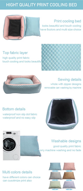 Охолоджуюча лежанка для котів і собак Pelushka Self Cooling Pet Bed Pelushka