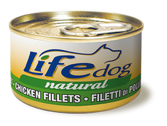 Консерва для собак LifeDog Куриное филе (chicken fillets), 90 г LifeNatural