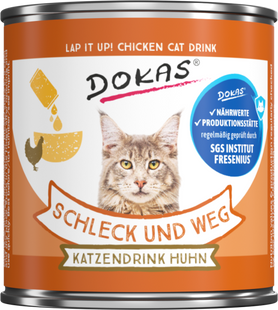 Курячий напій для котів Dokas Schleck und Weg Dokas