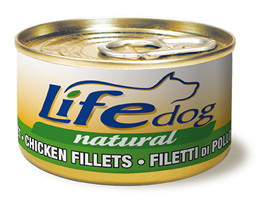 Консерва для собак LifeDog Куряче філе (chicken fillets), 90 г LifeNatural