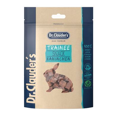Ласощі для собак і котів Dr.Clauder's Trainee Snack Rabbit з кроликом Dr.Clauder's