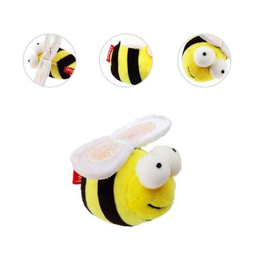 Іграшка для Котів Gigwi Melody Chaser Бджола з Датчиком Торкання та Звуковим Чіпом 10 см GiGwi