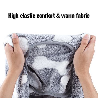 Утеплена піжама для собак Wan Talk Pet Onesie PJs Slim Fit, Grey Wan talk