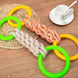 Игрушка-канат для собак Derby Braided Dog Rope Toy, Жёлтый