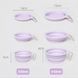 Портативная складная миска с крышкой Derby TPE Material Portable Collapsible Pet Bowl with Lid, Жёлтый, 350 мл