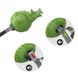 Іграшка для Собак Gigwi Dinoball Динозавр Зелений зі звуком, що відключається 14 см