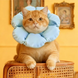 Мягкий воротник для кошек и небольших собак Derby Soft Bloom Pet Collar, Blue, S, 13-22 см