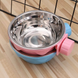 Миска з кріпленням до клітки/вольєру Derby Fixable Pet Bowl, Блакитний, L