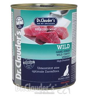 Консерва супер-преміум класу для собак Dr.Clauder's Wild з дичиною, качкою і яловичиною Dr.Clauder's
