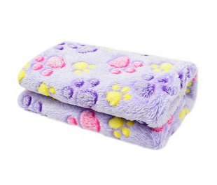 Плед для домашніх тварин Soft Flannel Fleece Dog Blanket Paw Derby