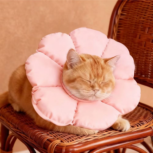М'який комір для котів і невеликих собак Derby Soft Bloom Pet Collar, Pink Derby