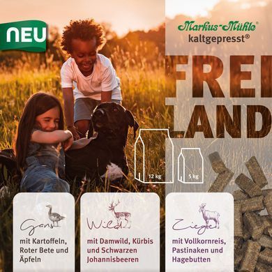 Сухой корм для собак Markus-M&uuml;hle Freiland Gans с гусем Markus-Muhle