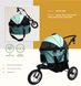 Коляска для домашних животных (до 35 кг) Bestopet (Люпосанчик) BS-RL-23 Mint Green