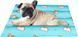 Охолоджуючий килимок для собак та кішок GEL Material Summer Pet Cooling Mat, Corgi Blue, 60х90 см