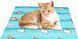 Охолоджуючий килимок для собак та кішок GEL Material Summer Pet Cooling Mat, Corgi Blue, 60х90 см
