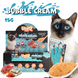 Кремовое лакомство для кошек UNIQ PETS Bubble Cream со сливочным вкусом трески и говядины с крилем, говядина, курица, треска, криль, 15 г