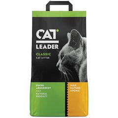 Суперпоглинаючий наповнювач в котячий туалет Cat Leader Classic Wild Nature CAT LEADER