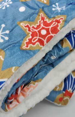 Одеяло для животных Derby Sherpa Blanket, Gingerbread Joy Cover Derby