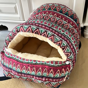 Тепла лежанка для котів і маленьких собак Chanzi pet Four Seasons