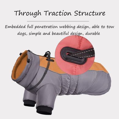 Зимова куртка для собак Derby Windproof Winter Pet Warm Jacket, Light Green Derby