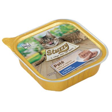 Вологий корм (паштет) для котів Mister Stuzzy Cat Tuna з тунцем Stuzzy