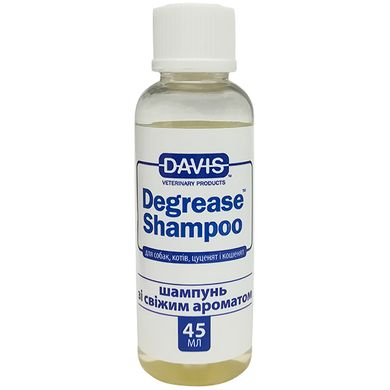Знежирюючий шампунь Davis Degrease Shampoo для собак і котів Davis