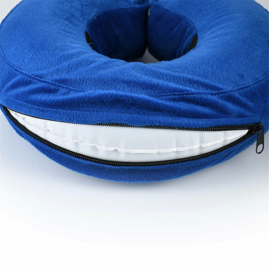 Захисний надувний нашийник для собак Derby Protective Inflatable Dog Cone Collar Blue Derby