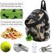 Мини-сумка для прогулок и пакетов BRIVILAS Dog Poop Bag Holder Leopard