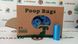Біорозкладні пакети для збору фекалій собак, Блакитний, 1 рулон - 20 пакетів